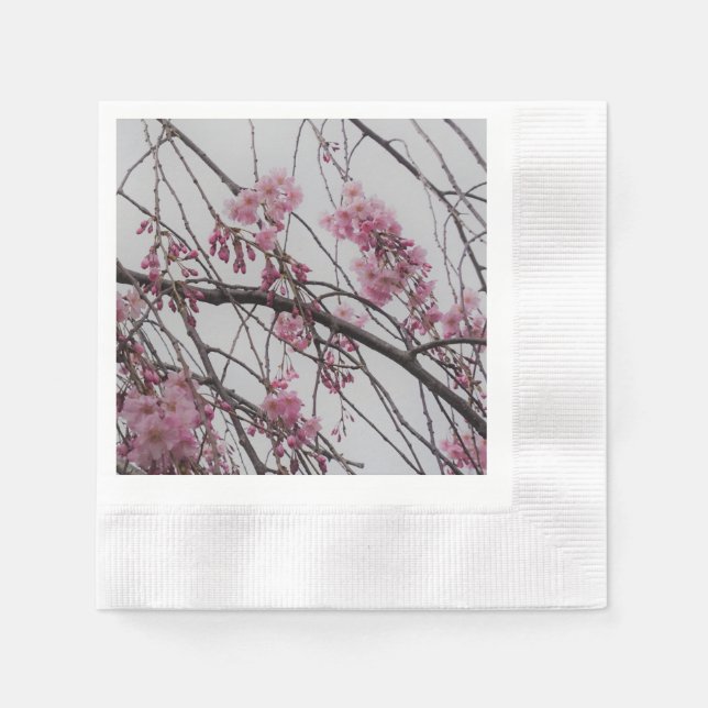 Cherry Blossoms Napkin (Front)