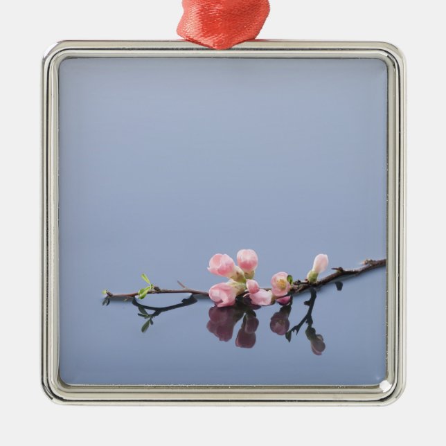 Cherry blossoms on water metal tree decoration (Front)