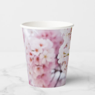 Cherry Blossoms Paper Cups