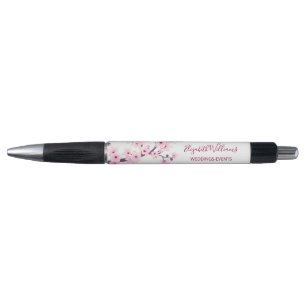 Cherry Blossoms Pink White Business