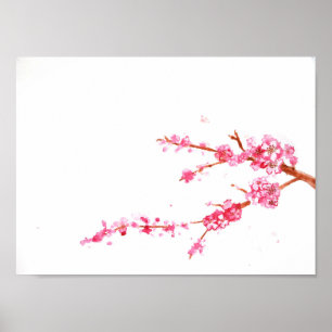 Cherry Blossoms Poster