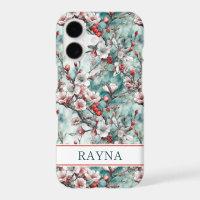 Cherry Blossoms Sakura Print Monogrammed
