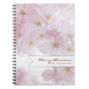 Cherry Blossoms Spiral Notebook