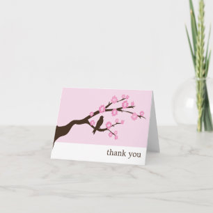 Cherry Blossoms Thank You Cards