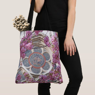 Cherry blossoms tote