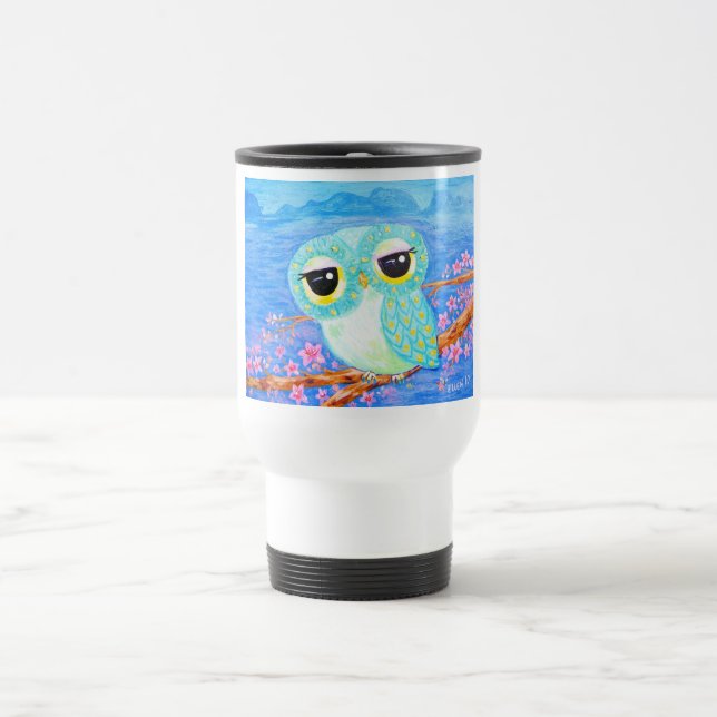 Cherry Blossoms Travel Mug (Center)