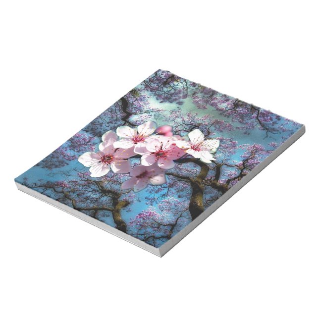 Cherry blossum notepad (Rotated)