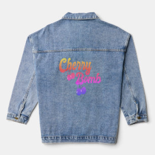 Cherry Bomb Denim Jacket