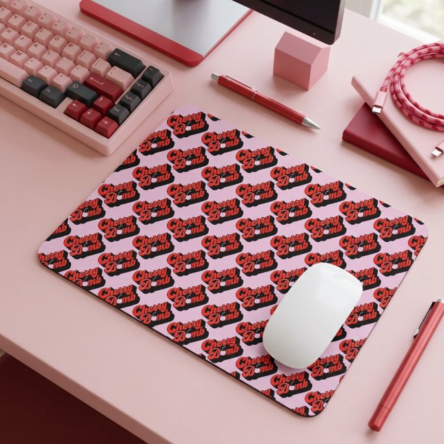 Cherry Bomb Mouse Pad (Creator Uploaded)