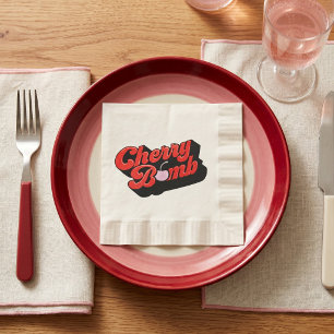 Cherry Bomb Napkin