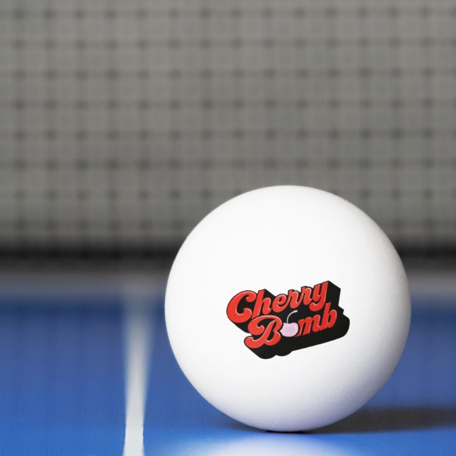Cherry Bomb Ping Pong Ball (Net)