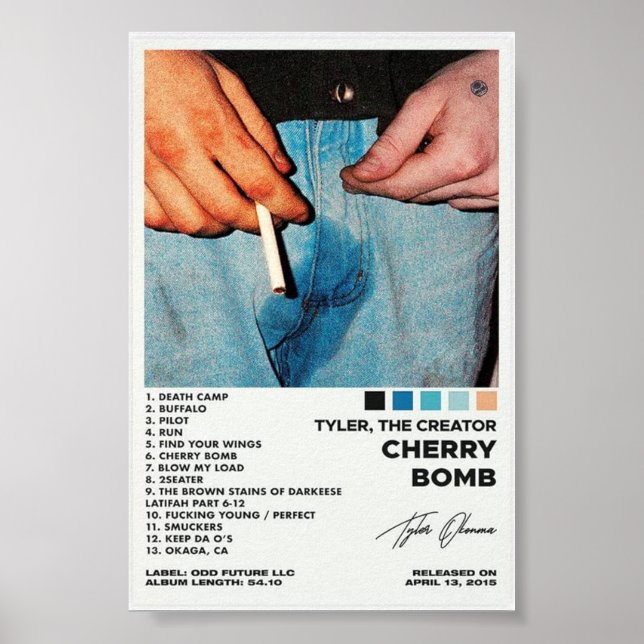 CHERRY BOMB POSTER (Front)
