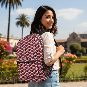 Cherry Bomb Printed Backpack