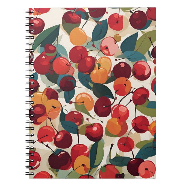 Cherry Bomb Spiral Notebook (Front)