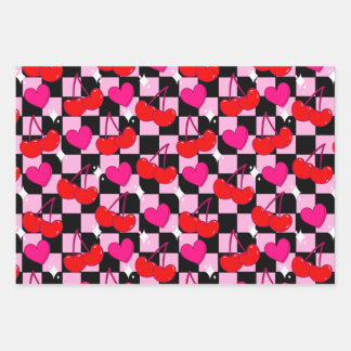 Cherry Bomb Wrapping Paper Sheet