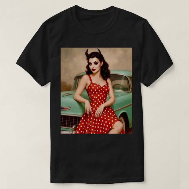 Cherry Bombshell T-Shirt (Design Front)