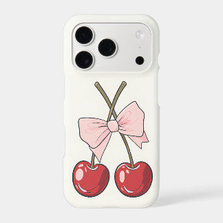 Cherry Bow iPhone Case | Cute Pink Coquette