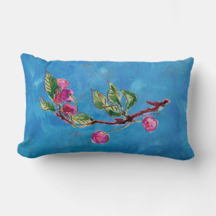 Cherry Branch by Alexandra Cook aka Linandara Lumbar Cushion