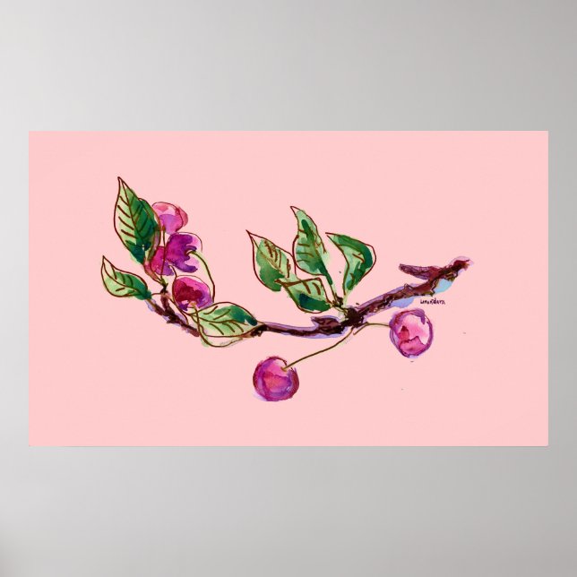 Cherry Branch Poster (Front)