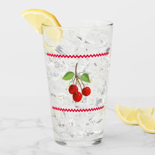 Cherry Bunch  Glass (Front Ice)
