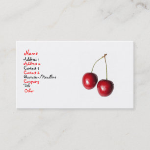 Cherry Business Card