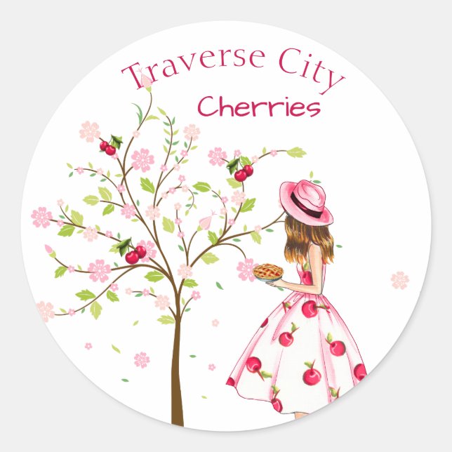 Cherry Canning Label (Front)