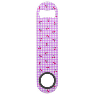 Cherry & Check (Pink) Speed Plug Opener
