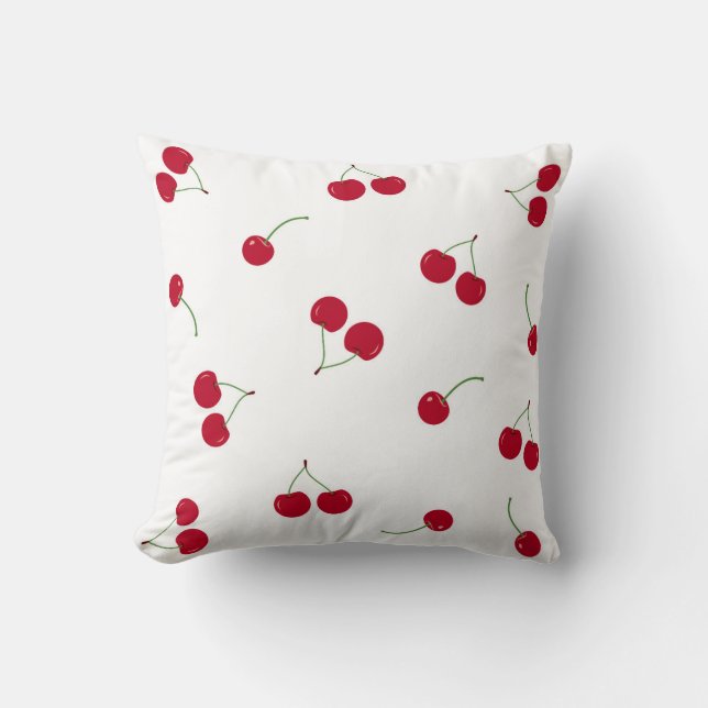 Cherry Cherries Cushion (Front)