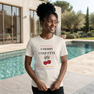 Cherry Coquette T-Shirt – Sweet Summer Time Shirt