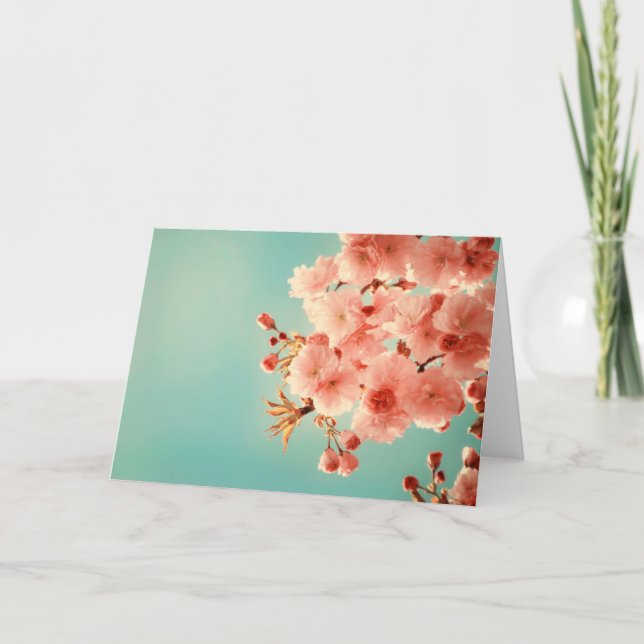 "Cherry Cream"  bland note card (Front)