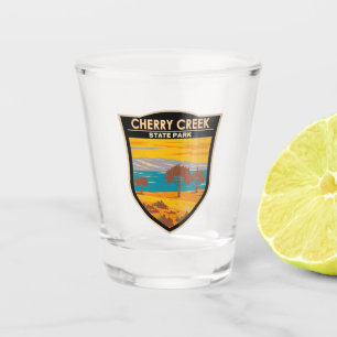 Cherry Creek State Park Colorado Vintage Shot Glass