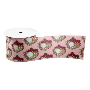 Cherry Crumble Cobbler Dessert Ice Cream Food Satin Ribbon
