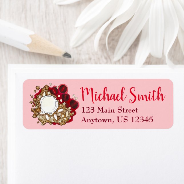 Cherry Crumble Cobbler Dessert Ice Cream Picnic  (Insitu)