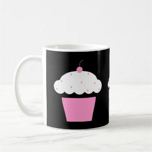 cherry cupcake coffee mug
