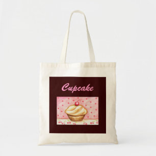 Cherry Cupcake Tote Bag