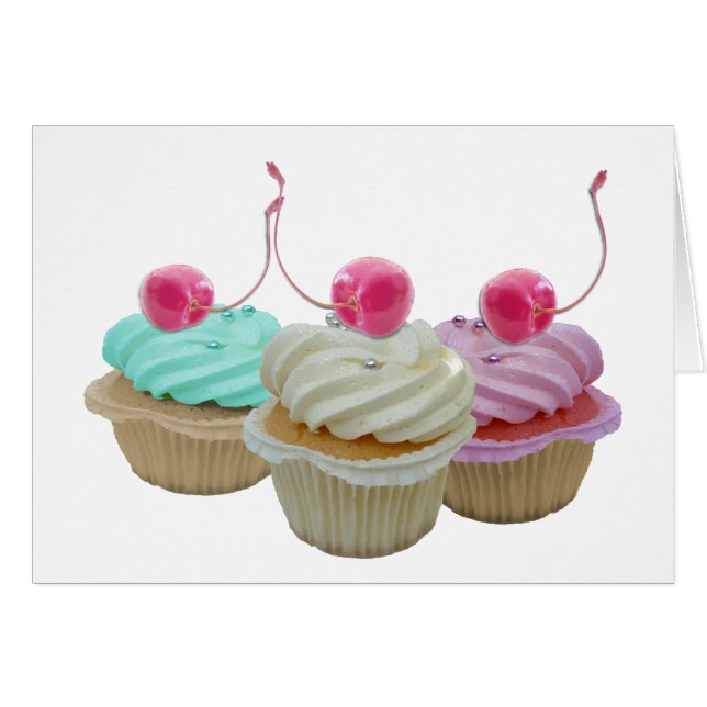 Cherry cupcakes (Front Horizontal)