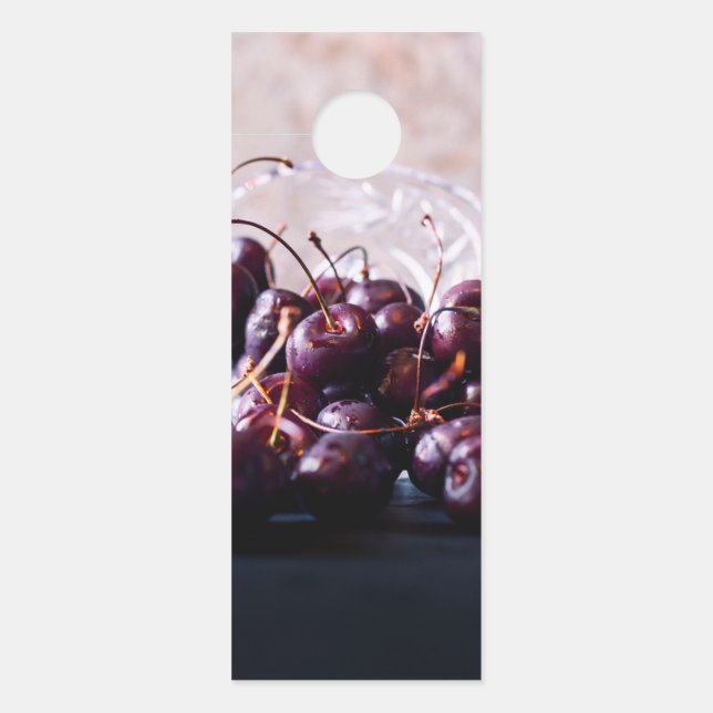 Cherry Door Hanger (Front)