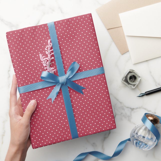Cherry Dot Delight Wrapping Paper (Gifting)