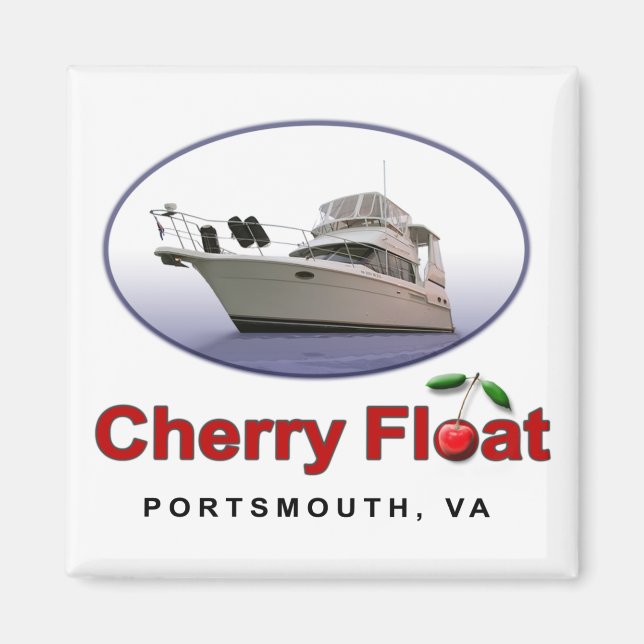 Cherry Float Magnet (Front)