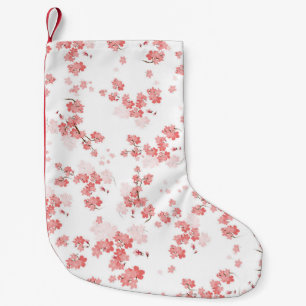 Cherry Flower 2 Small Christmas Stocking