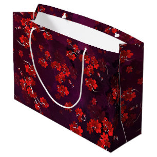 Cherry Flower 3 Large Gift Bag
