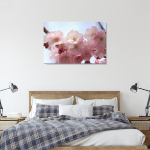 Cherry flowers — Canvas Print