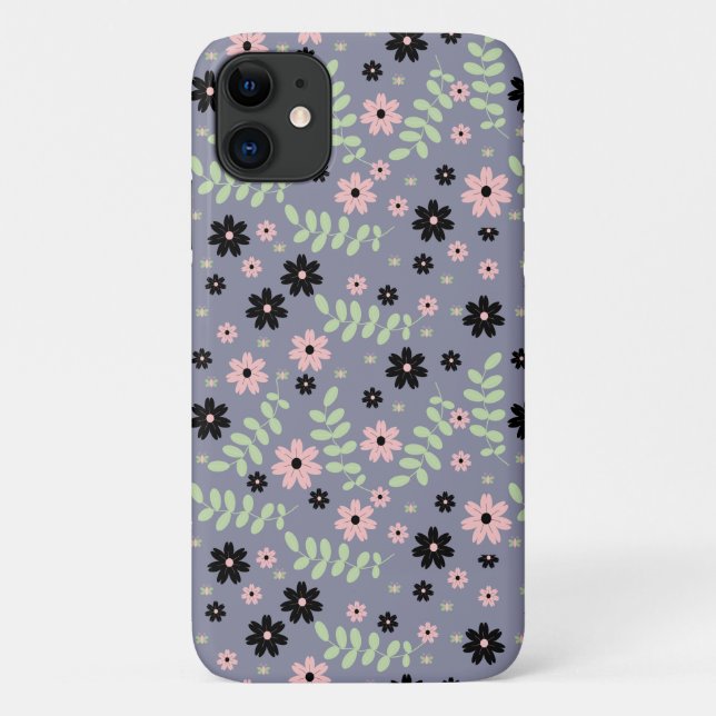 cherry flowers pattern Case-Mate iPhone case (Back)