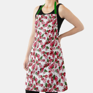 Cherry Fruit pattern Apron