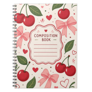Cherry Fruited Notebook