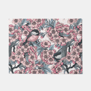 Cherry garden doormat