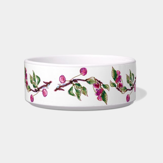 Cherry Garland Bowl by Alexandra Cook (Left)