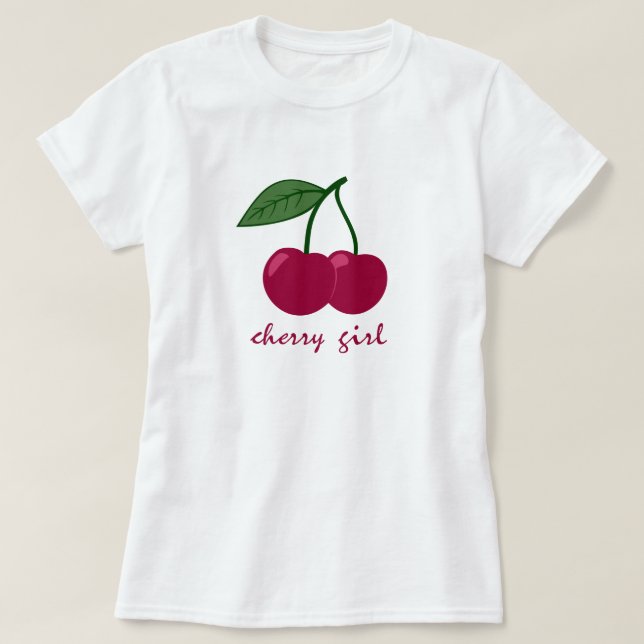 Cherry Girl T-Shirt (Design Front)
