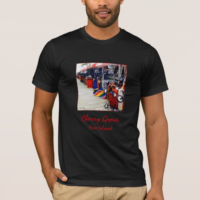 Cherry Grove Pride Wagon Adult T-Shirt (Front)