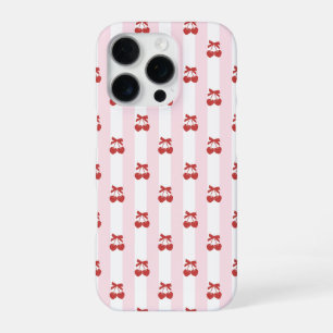 Cherry Hearts iPhone 16 Pro Case